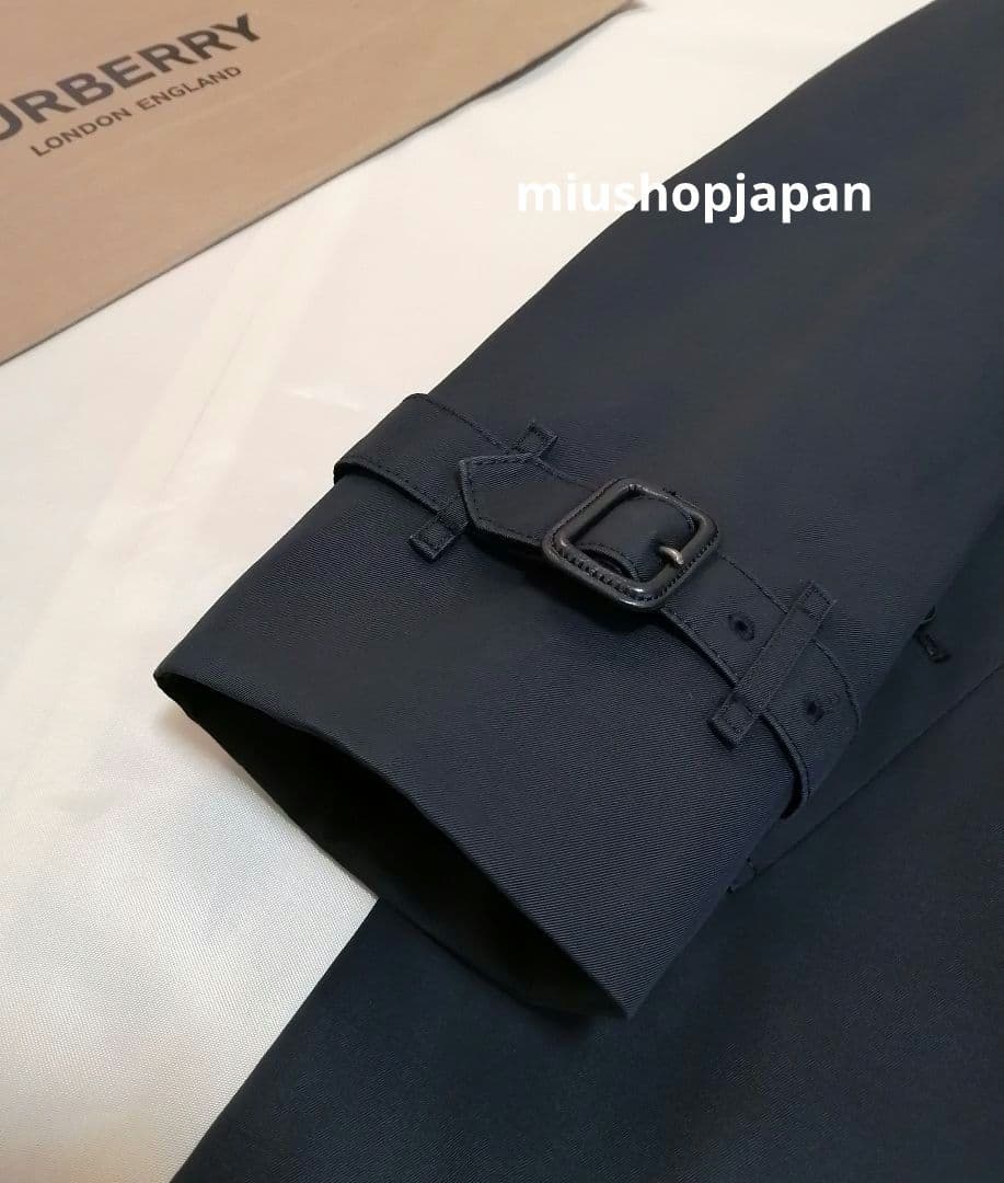特別価格●40サイズ　BURBERRY　LONDON　トレンチコート　濃紺