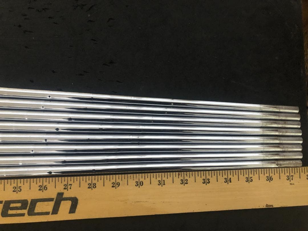 456　D/G　X100/アイアン用シャフト/8本セット