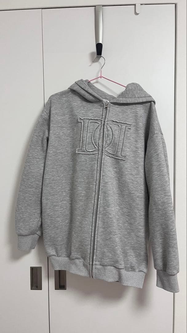 darich アップリケDDロゴパーカー GRY