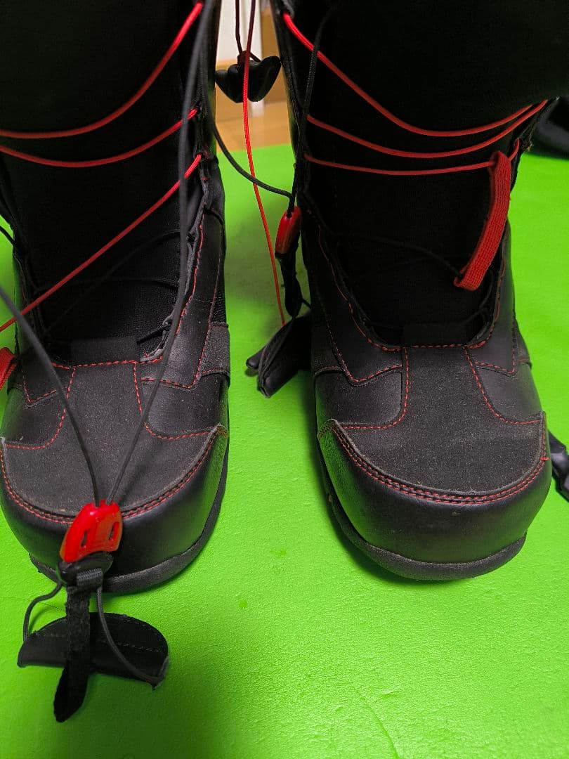 美品　Epic スノーボードブーツ ブラック/レッド 　27.5
