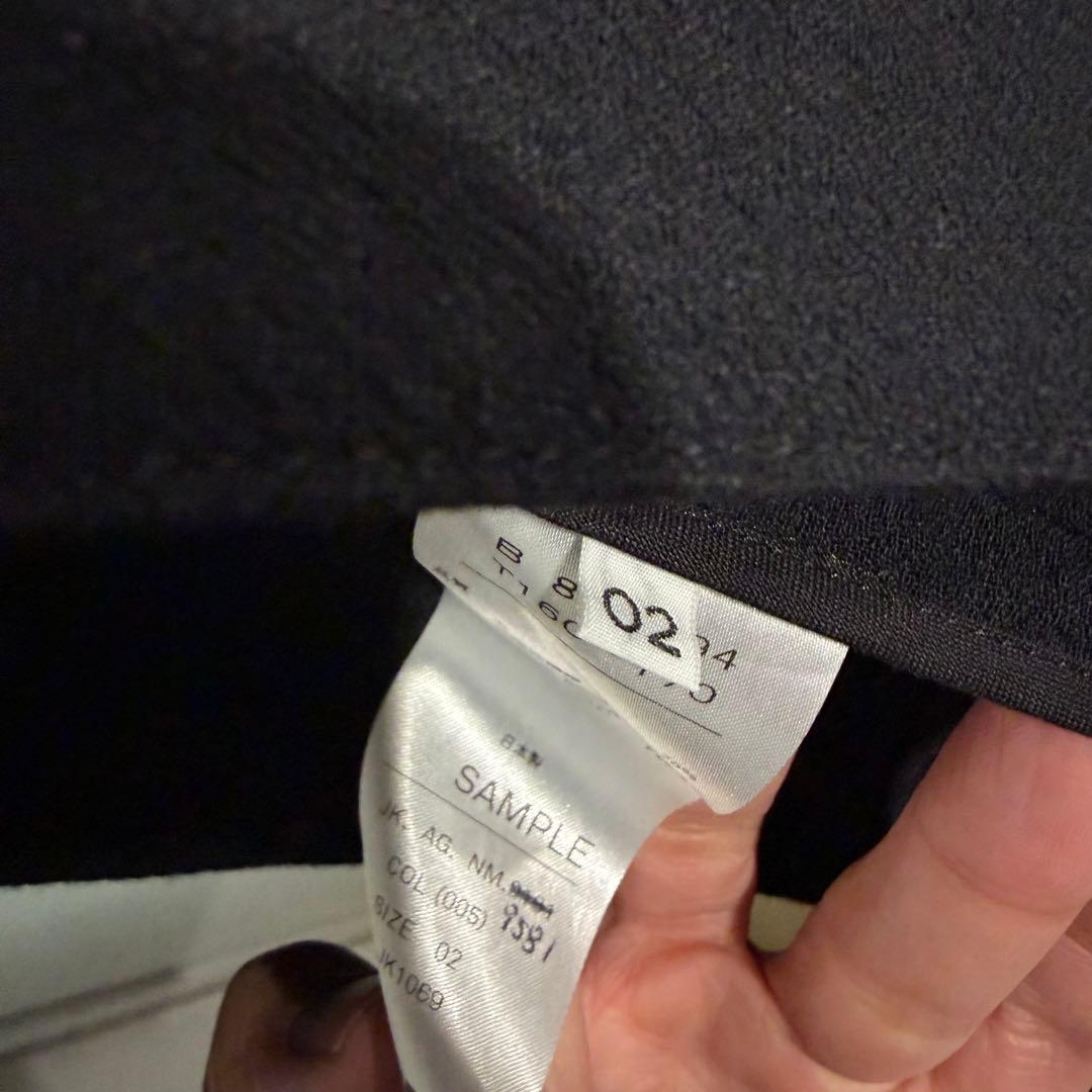 ATON ウール和紙パッチポケットジャケット 上代7.1万