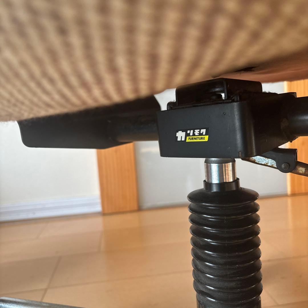 希少 ミッドセンチュリー カリモク ファブリックキャスターチェア 北欧 モダン