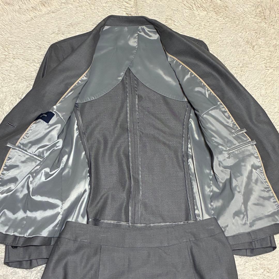 NEWYORKER 2024年モデル シルク 13号 ジャケット フレアスカート