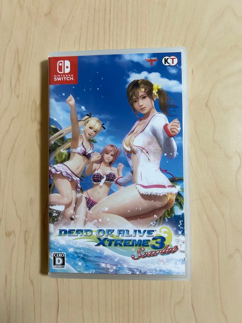 【動作確認済】DEAD OR ALIVE Xtreme3 Scarlet 通常版