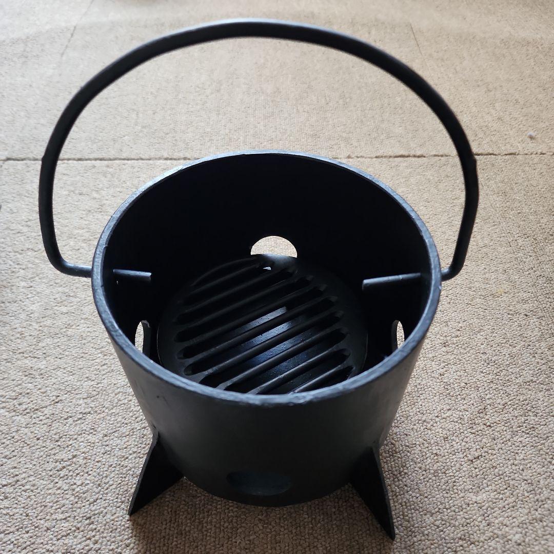 刑務作業製品　鉄管BBQソロ　未使用品