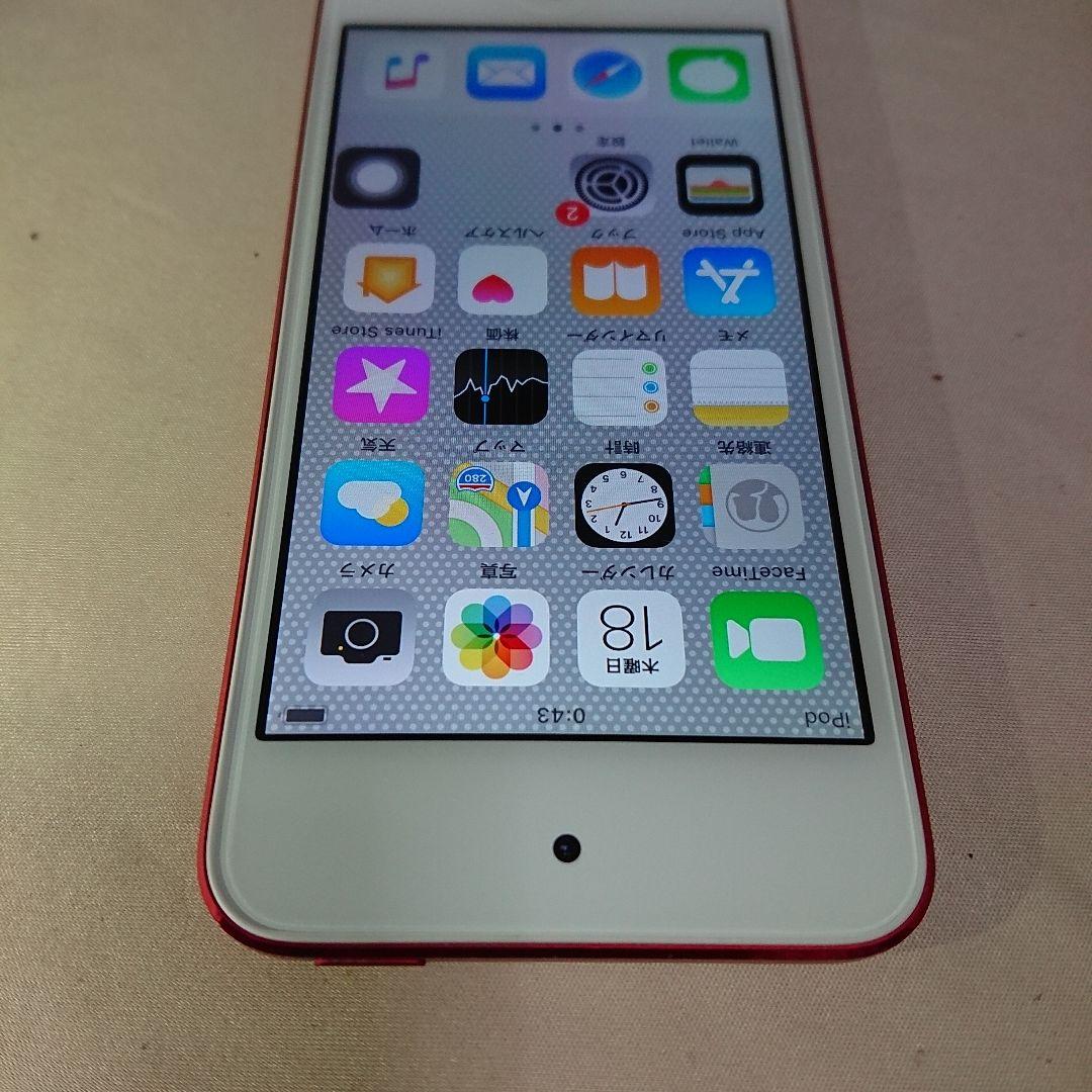 1107番.新品バッテリー iPod touch 第6世代 レッド 128GB