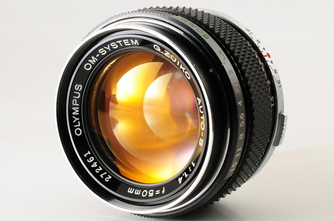 【箱・ケース付】 オリンパス Olympus OM-1 + 50mm F1.4