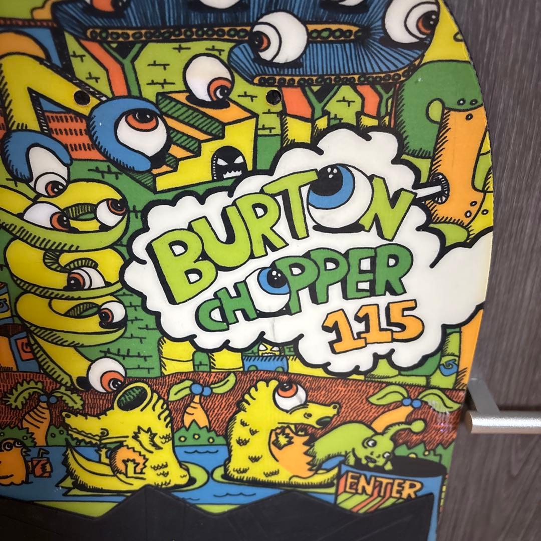 Burton Chopper 115センチ キッズ用 ビンディング付き