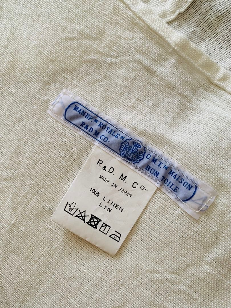 R&D.オールドマンズテーラー×北欧雑貨SPOONFUL リネンエプロン　新品