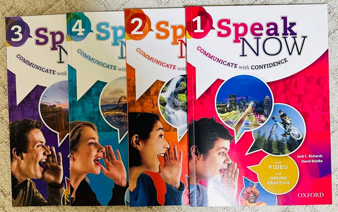 Speak Now 全4冊 セット 本 語学 英語 英会話 英文法 学習参考書