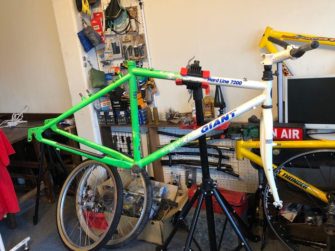 【f@プロフ】GIANTビンテージMTBフレーム