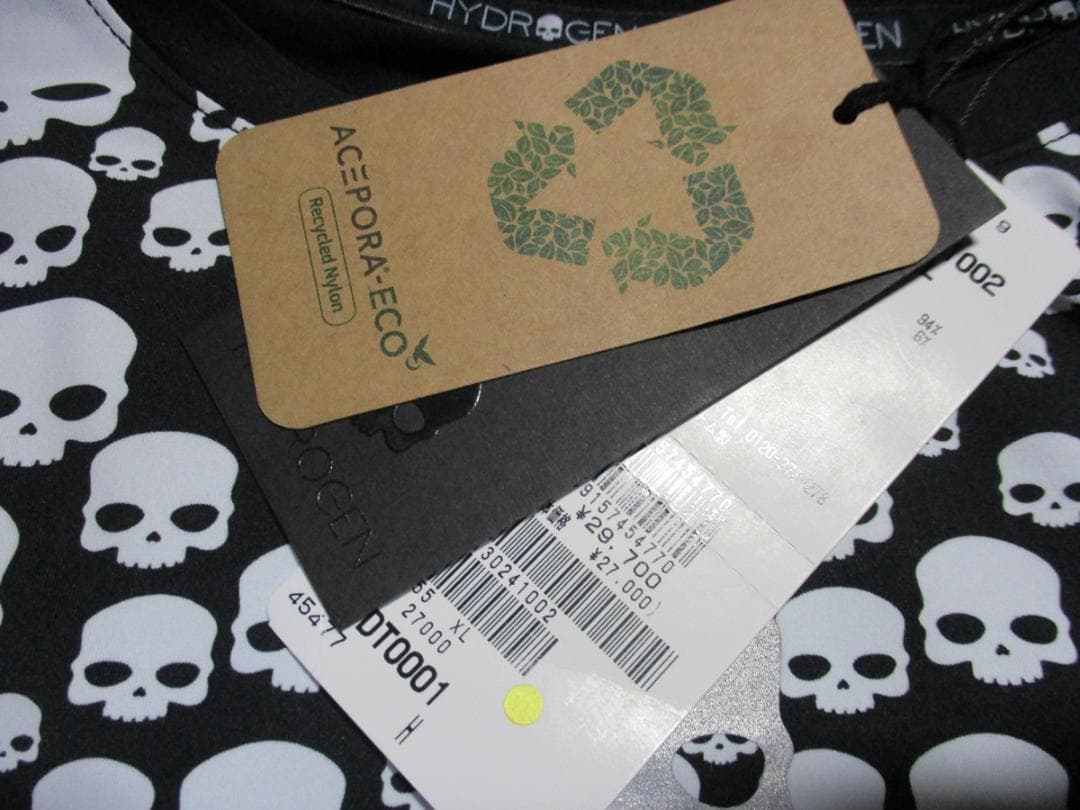 【ハイドロゲン・テニス】マルチアイコン・テックＴシャツ★未使用☆XL★送料無料