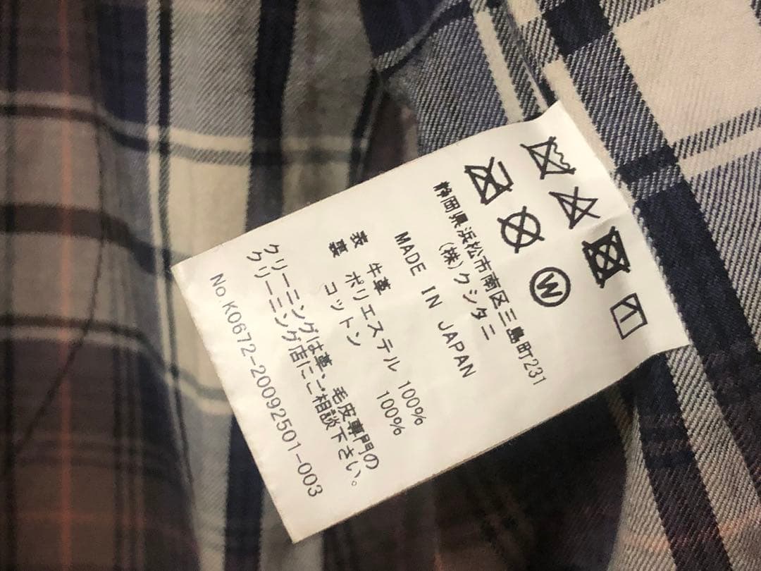 値下げ　クシタニ　アンフィニッシュジャケットⅡ オリーブグリーン サイズLL