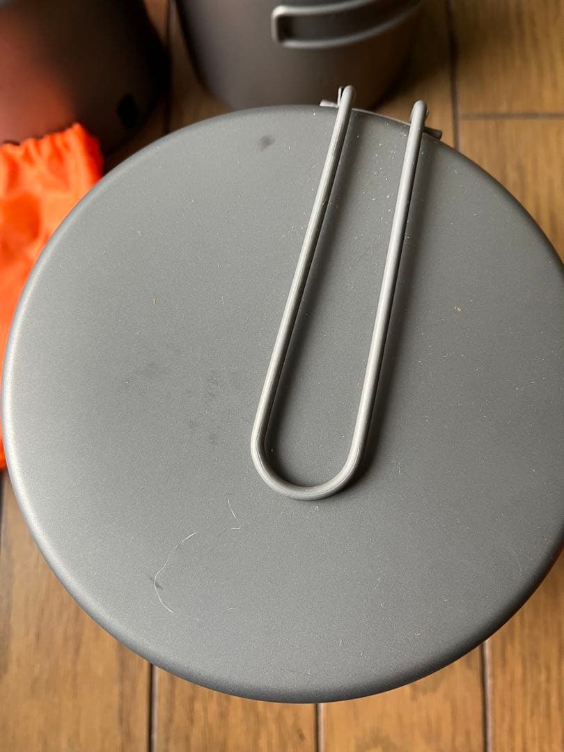 トークス ウッドバーニングストーブ と1600 と1100チタンポットのセット