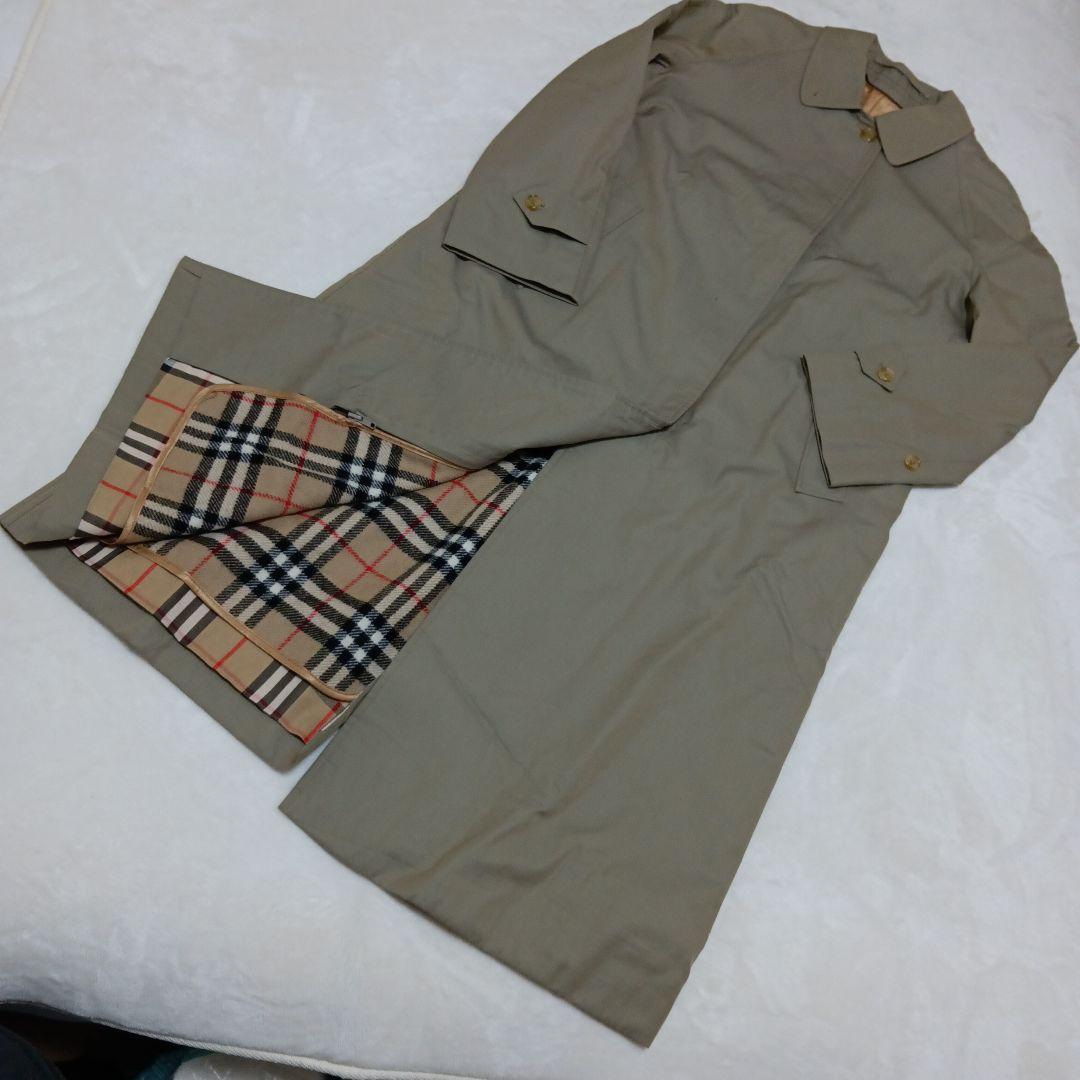 BURBERRY バーバリー トレンチコート ノバチェック ライナー付 英国製