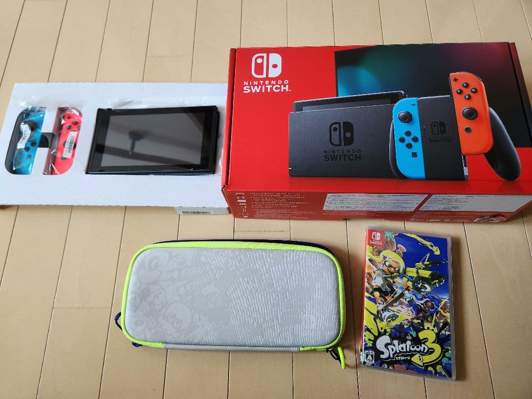 Nintendo Switch ネオンブルー/オレンジ スプラトゥーン3付き