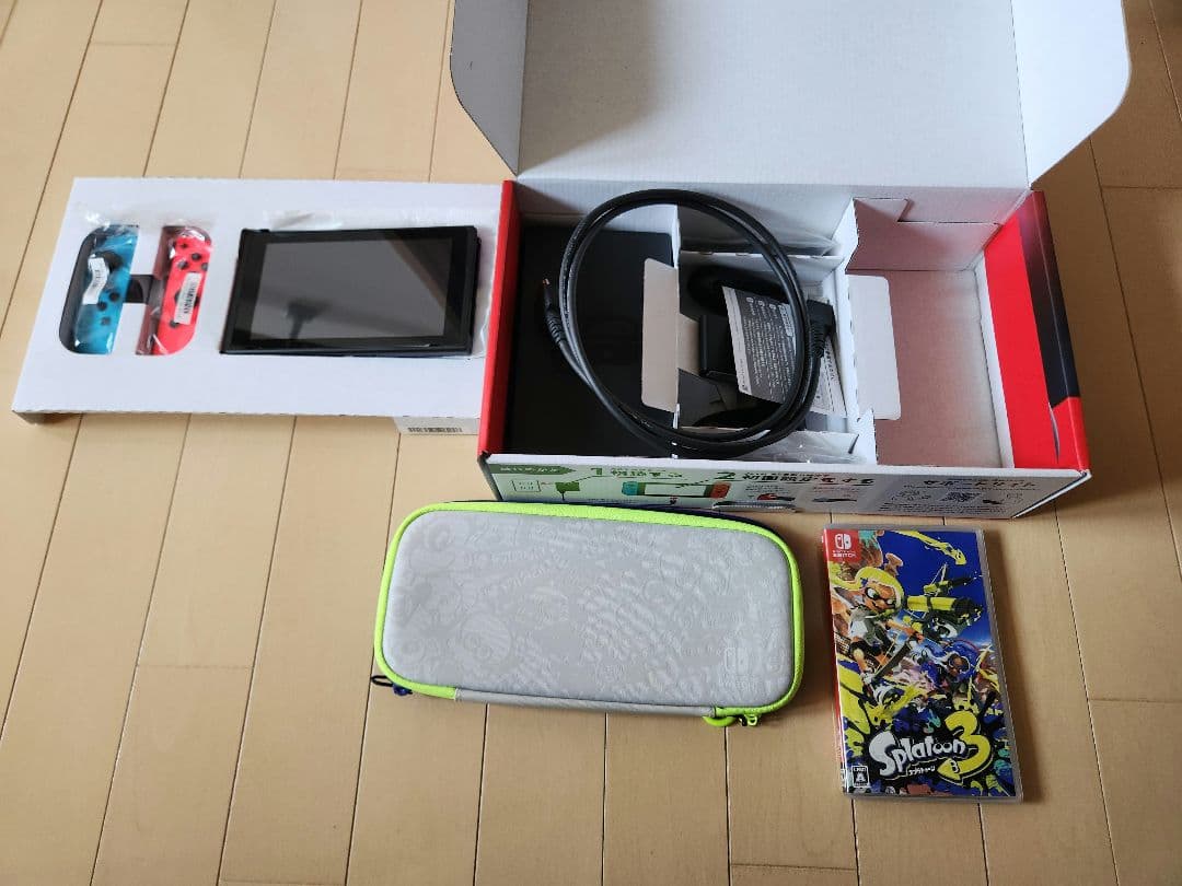 Nintendo Switch ネオンブルー/オレンジ スプラトゥーン3付き