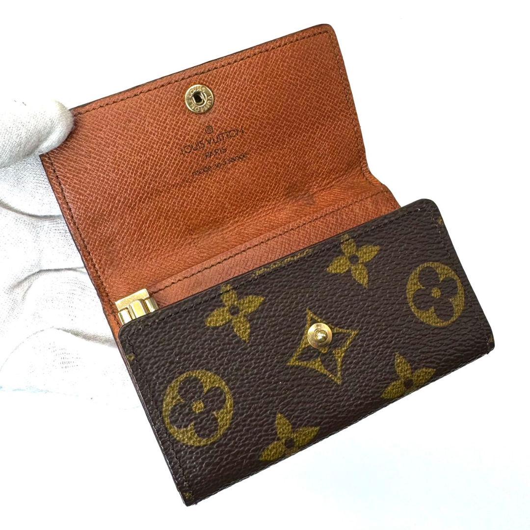 良品 ルイヴィトン モノグラム ミュルティクレ6 キーケース KEY 鍵 6連