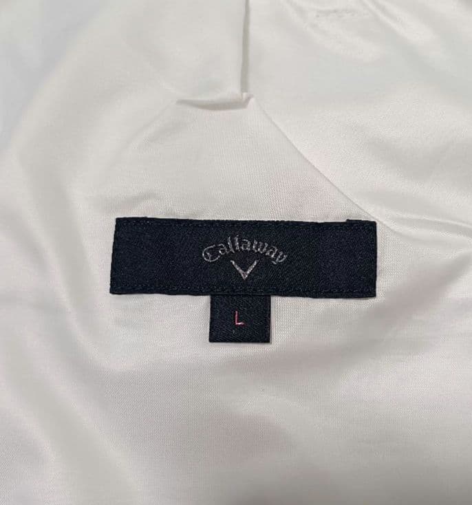 キャロウェイゴルフ☆白セットアップ☆レディスＬ