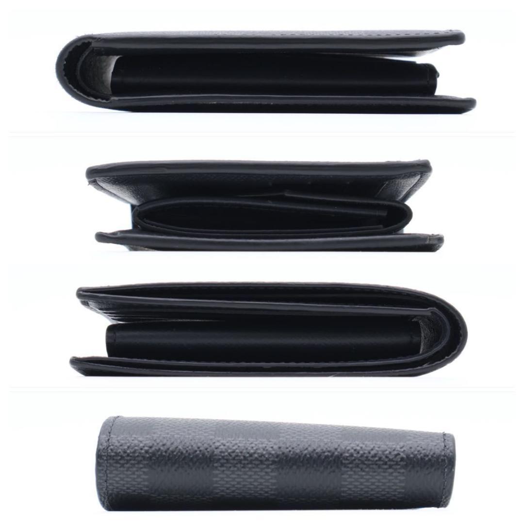 【超極美品】ルイヴィトン　新型IC ポルトフォイユマルコNM ダミエグラフィット