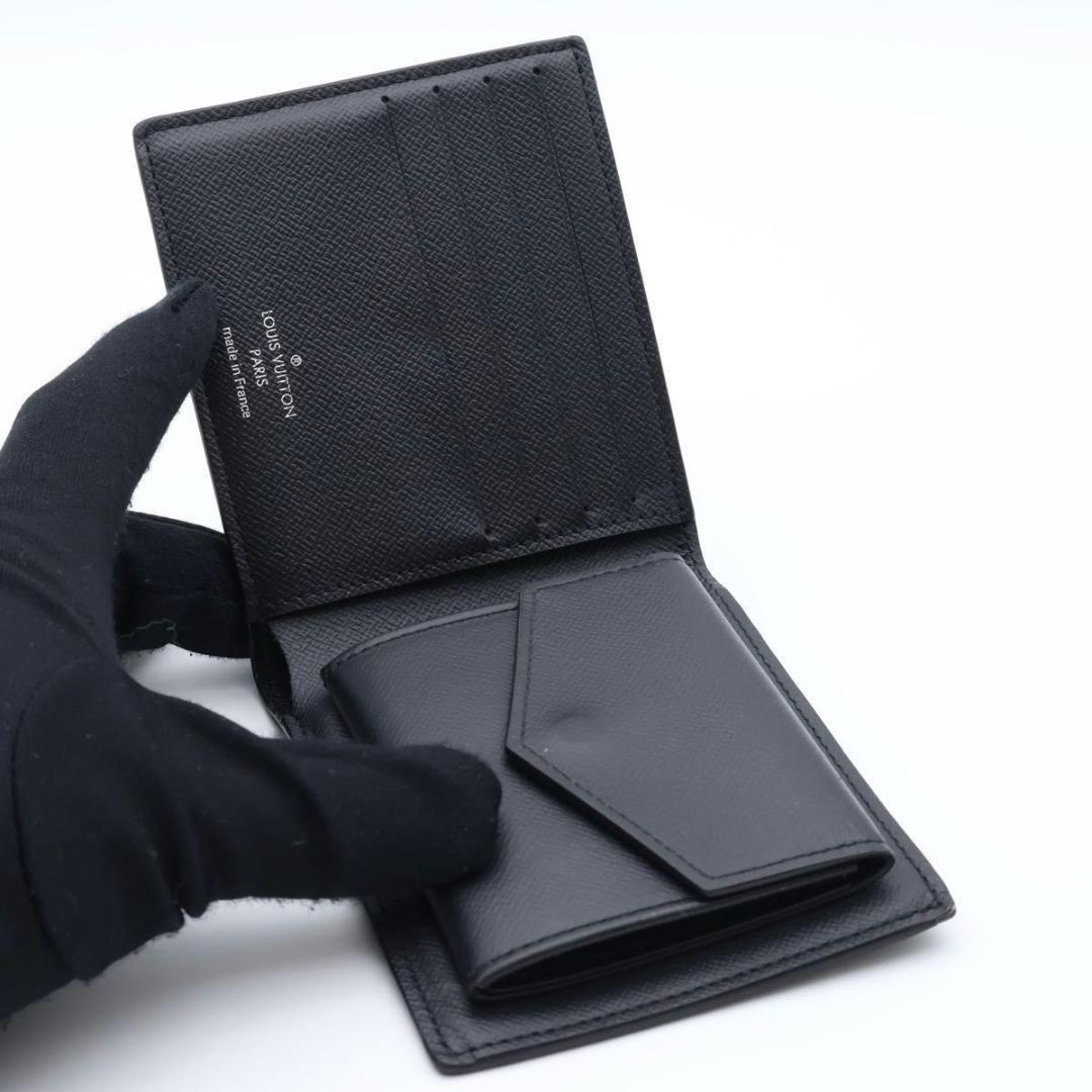 【超極美品】ルイヴィトン　新型IC ポルトフォイユマルコNM ダミエグラフィット