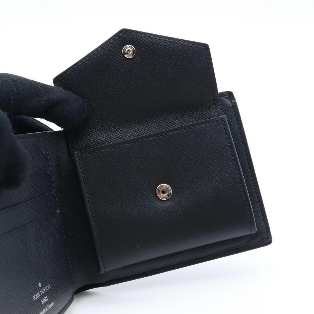 【超極美品】ルイヴィトン　新型IC ポルトフォイユマルコNM ダミエグラフィット