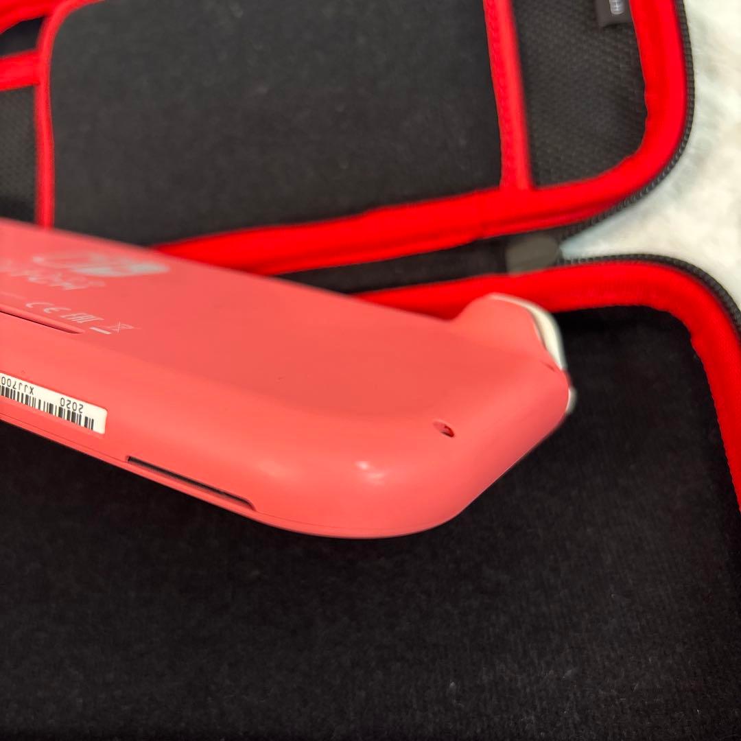 Nintendo Switch Lite ピンク 本体　ケース・ケーブル付き