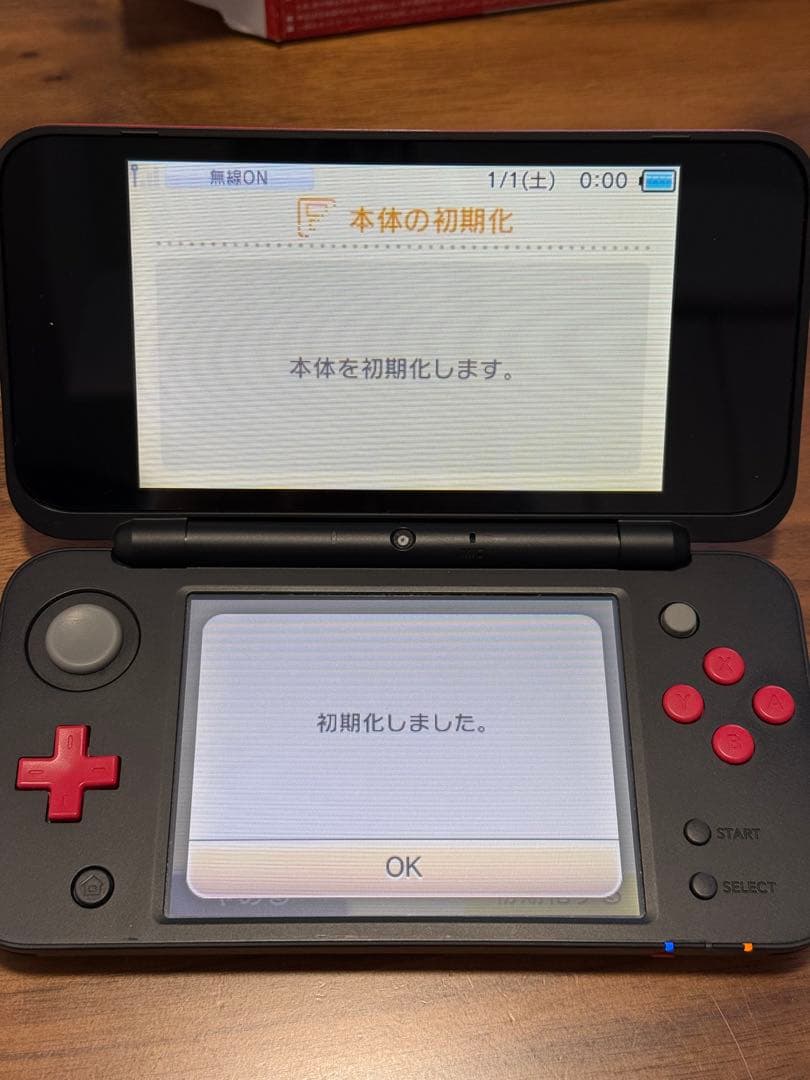 NEWニンテンドー2DS LL マリオカート7 逆転裁判123セット