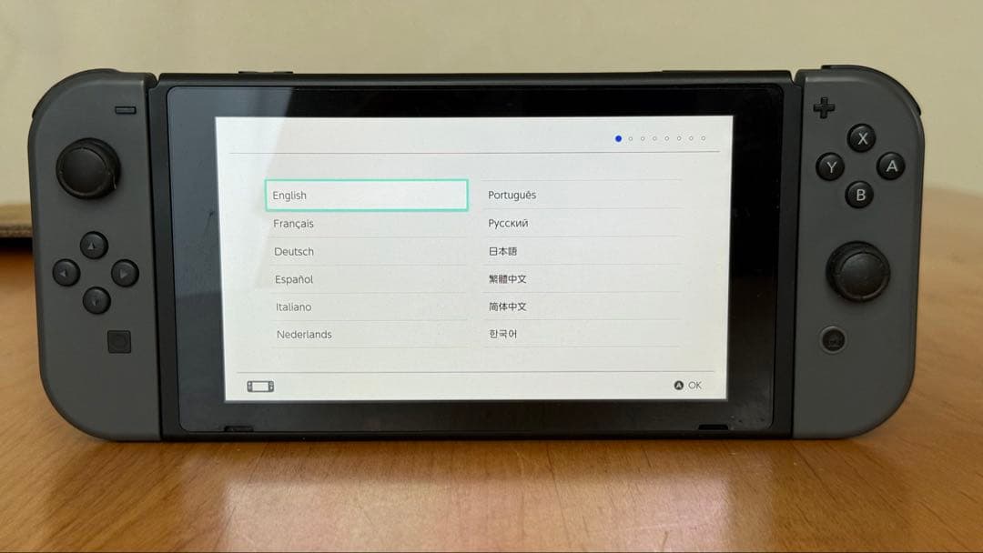 Nintendo Switch 本体 グレー 付属品付き