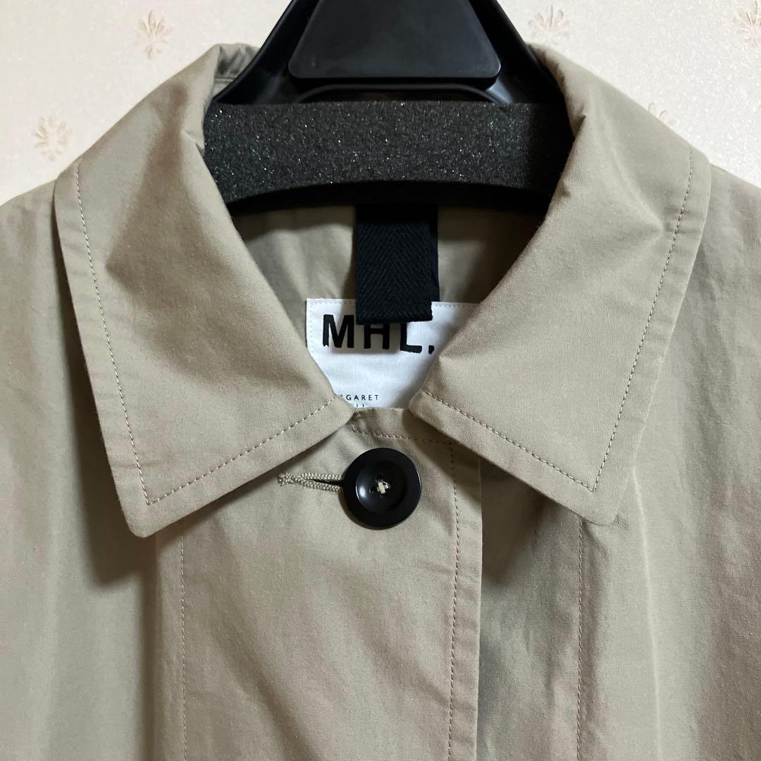 MHL. PROOFED COTTON POPLIN 薄手コート
