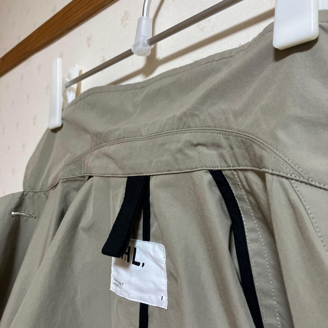 MHL. PROOFED COTTON POPLIN 薄手コート