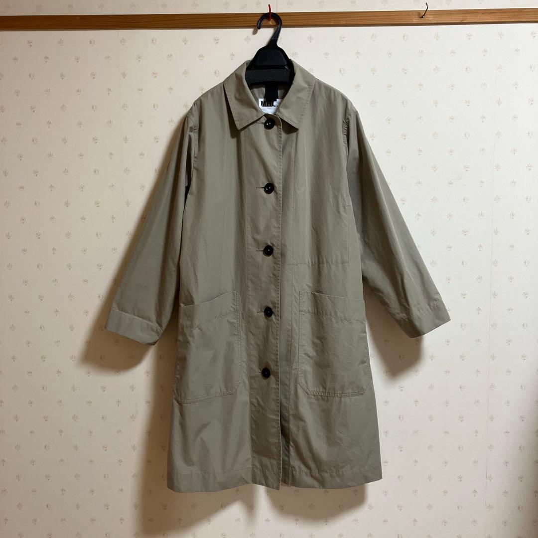 MHL. PROOFED COTTON POPLIN 薄手コート