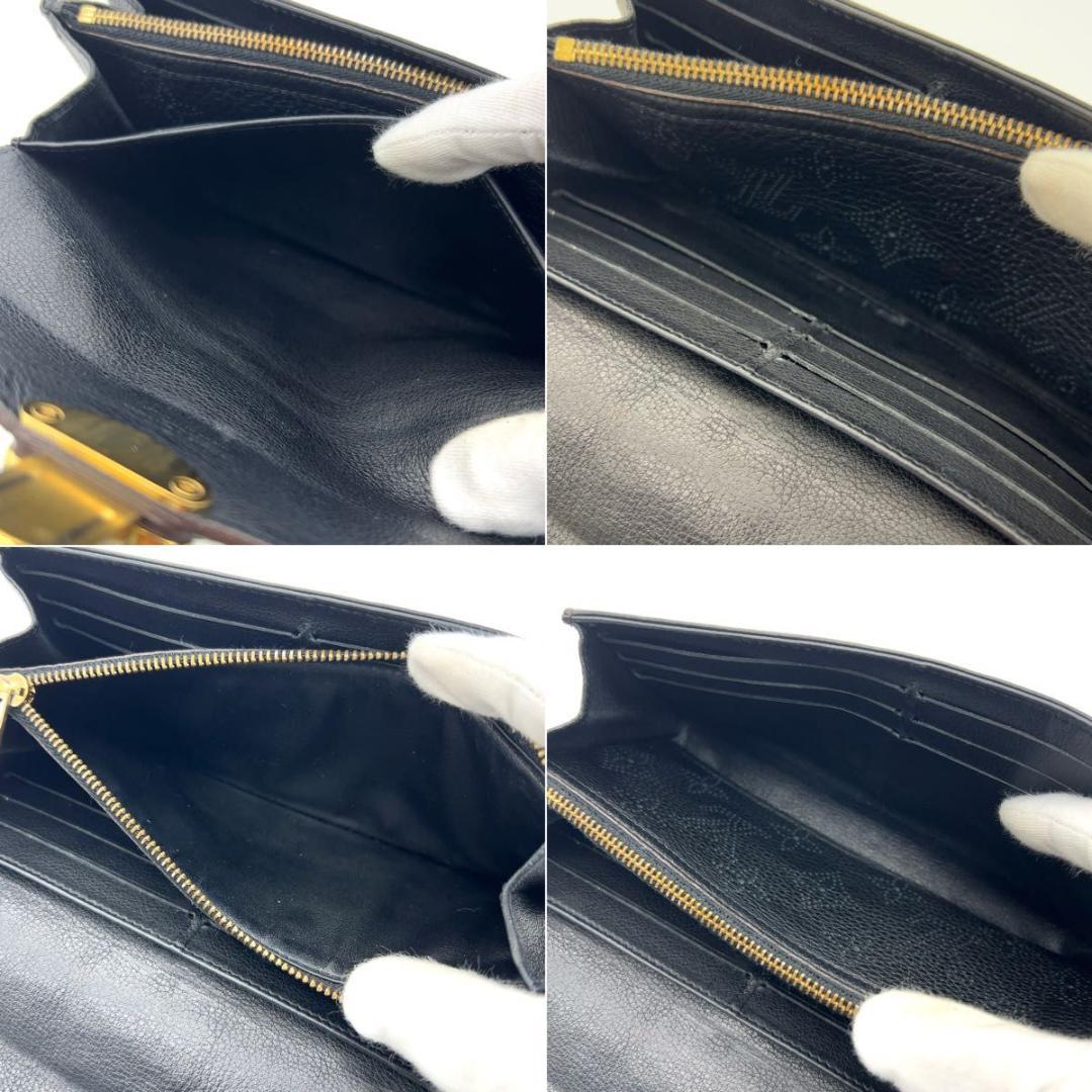 Louis Vitton マヒナ ポルトフォイユイリス 長財布 ブラック