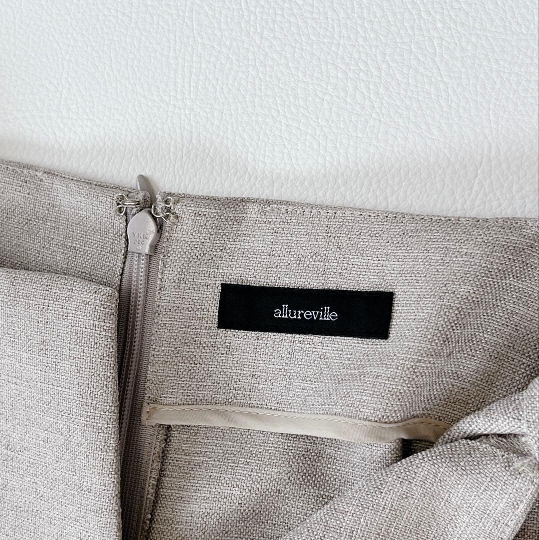 近年モデル✨ allureville リネンオックスベルト付オールインワン M