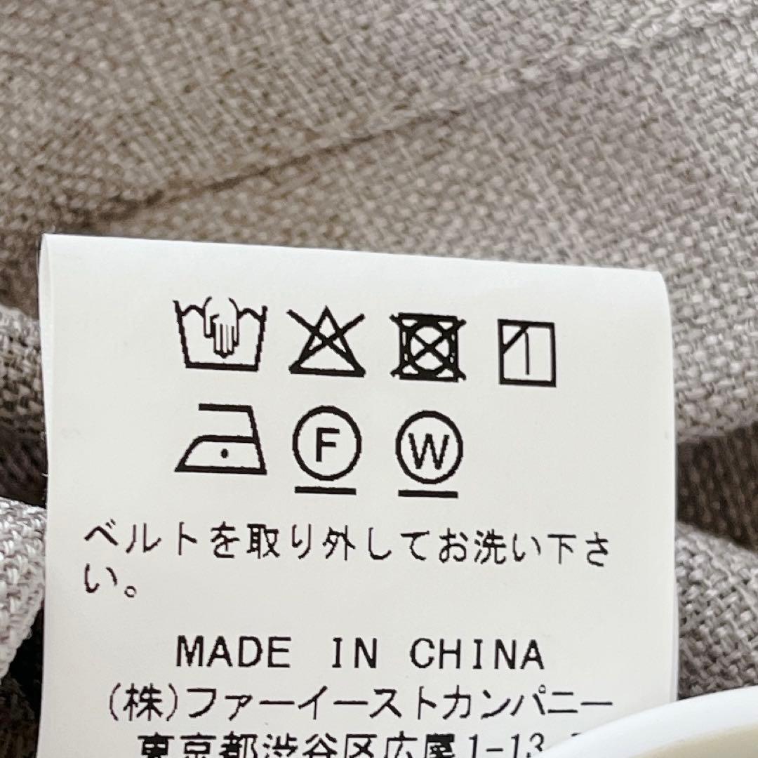 近年モデル✨ allureville リネンオックスベルト付オールインワン M