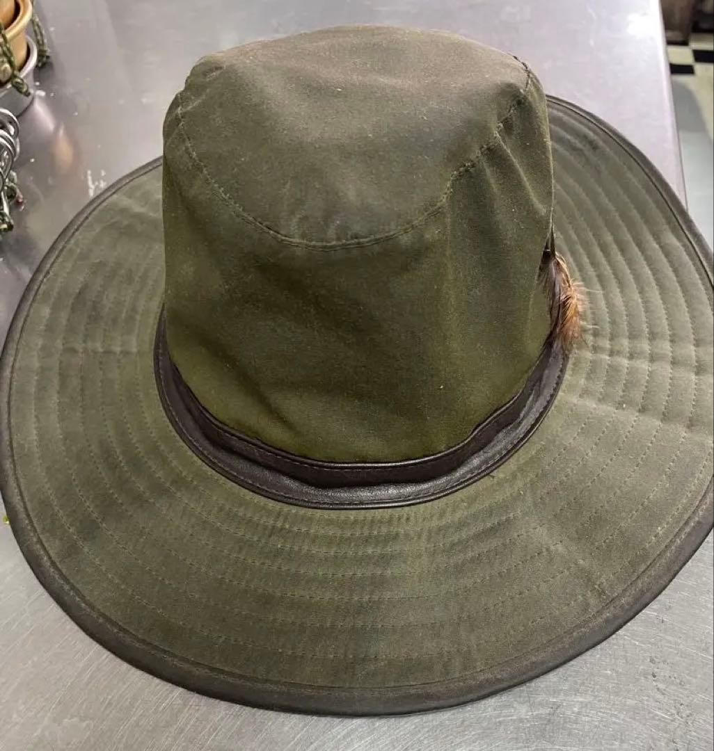 バブアーオイルドハット