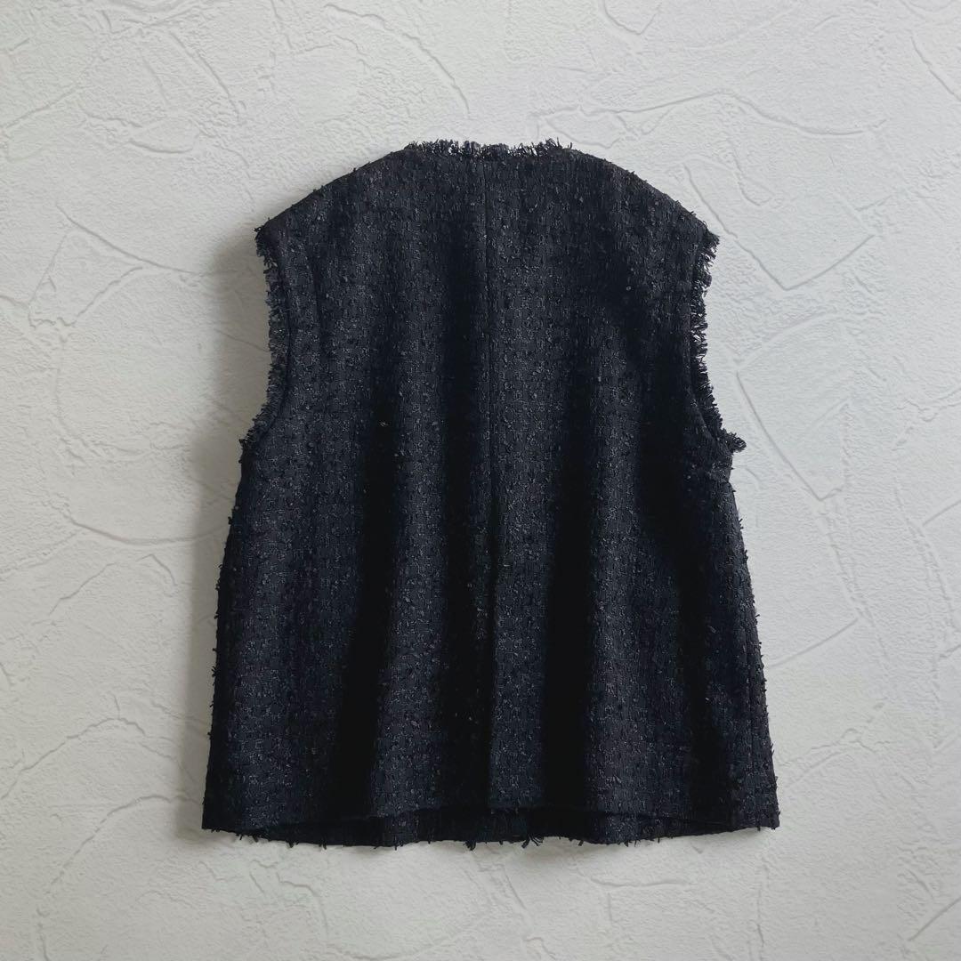 最終お値下げ✨極美品✨2点セット ユナイテッドアローズ ツイードベスト ブラウス