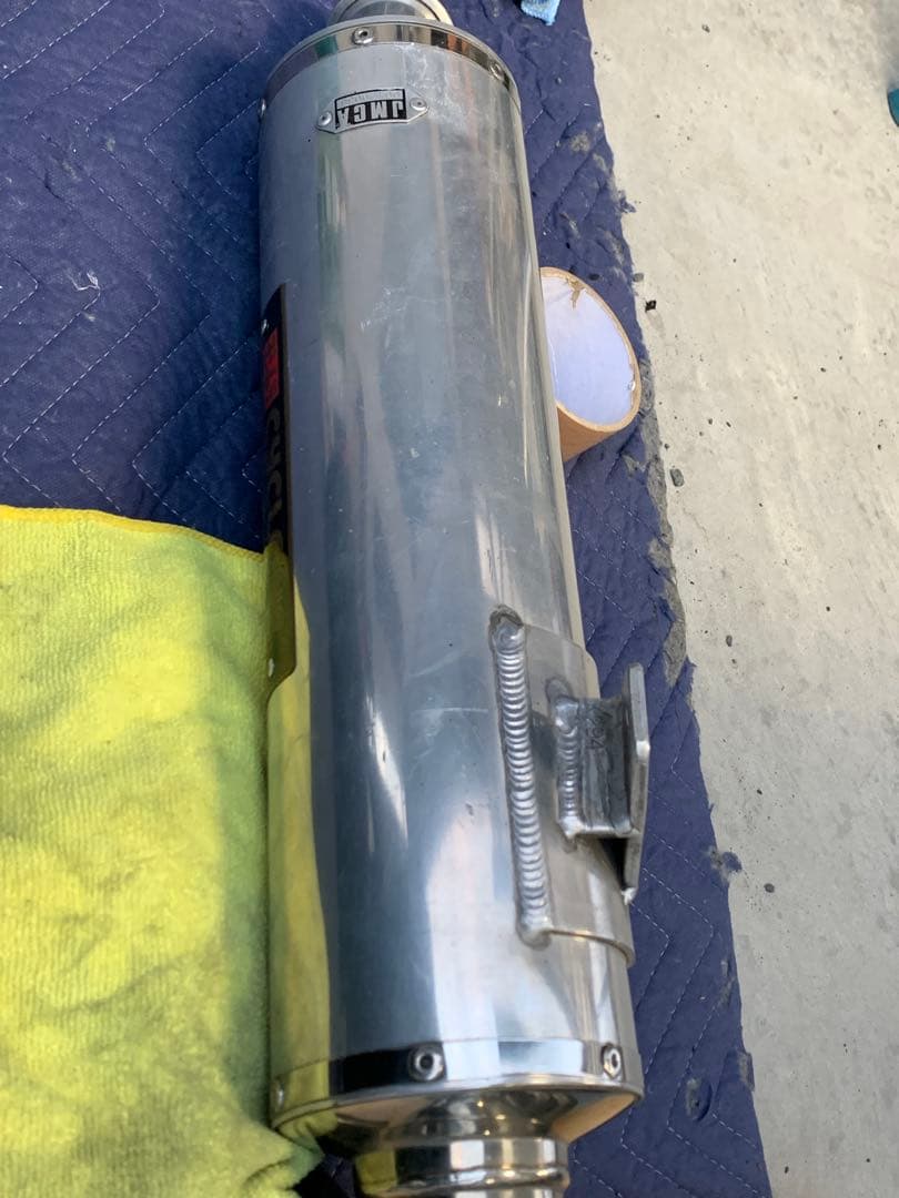 当時物 GPZ ヨシムラ サイクロン　フルエキゾースト　マフラー