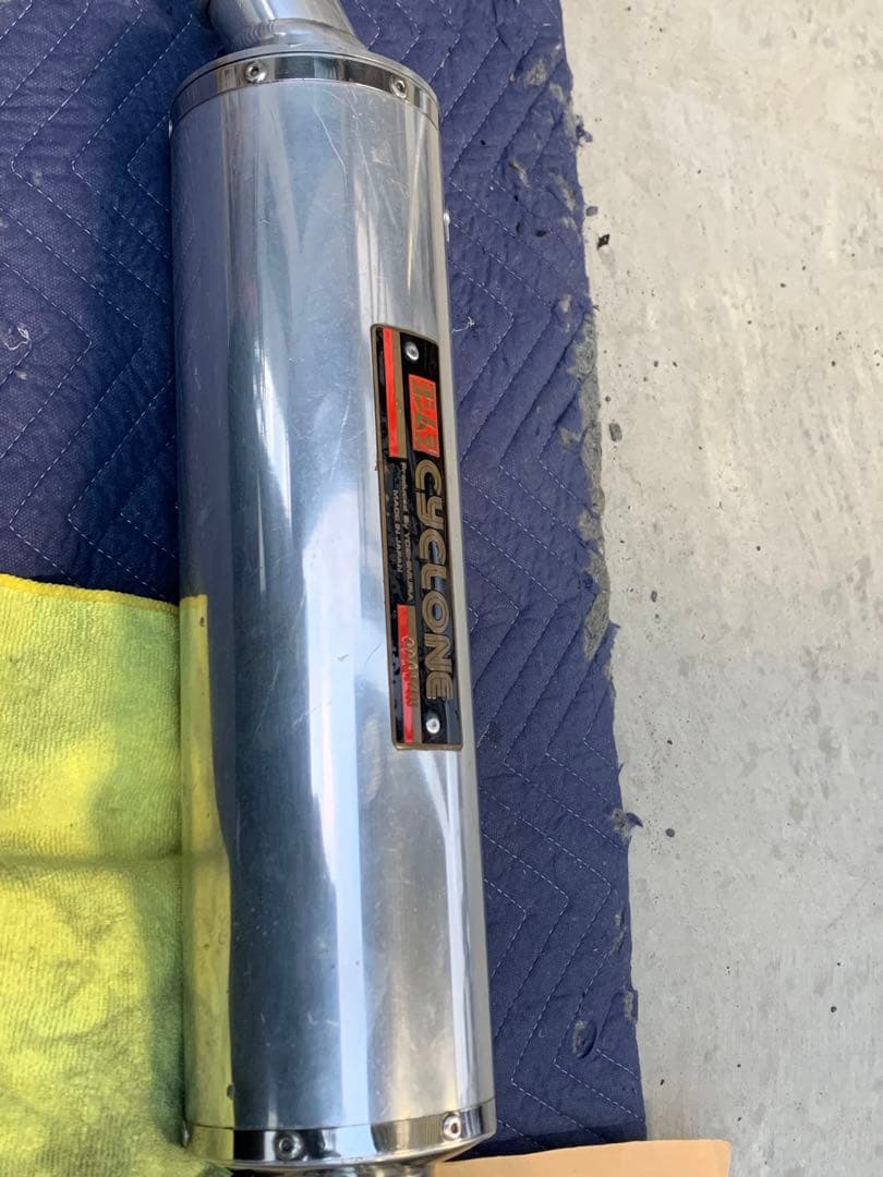 当時物 GPZ ヨシムラ サイクロン　フルエキゾースト　マフラー