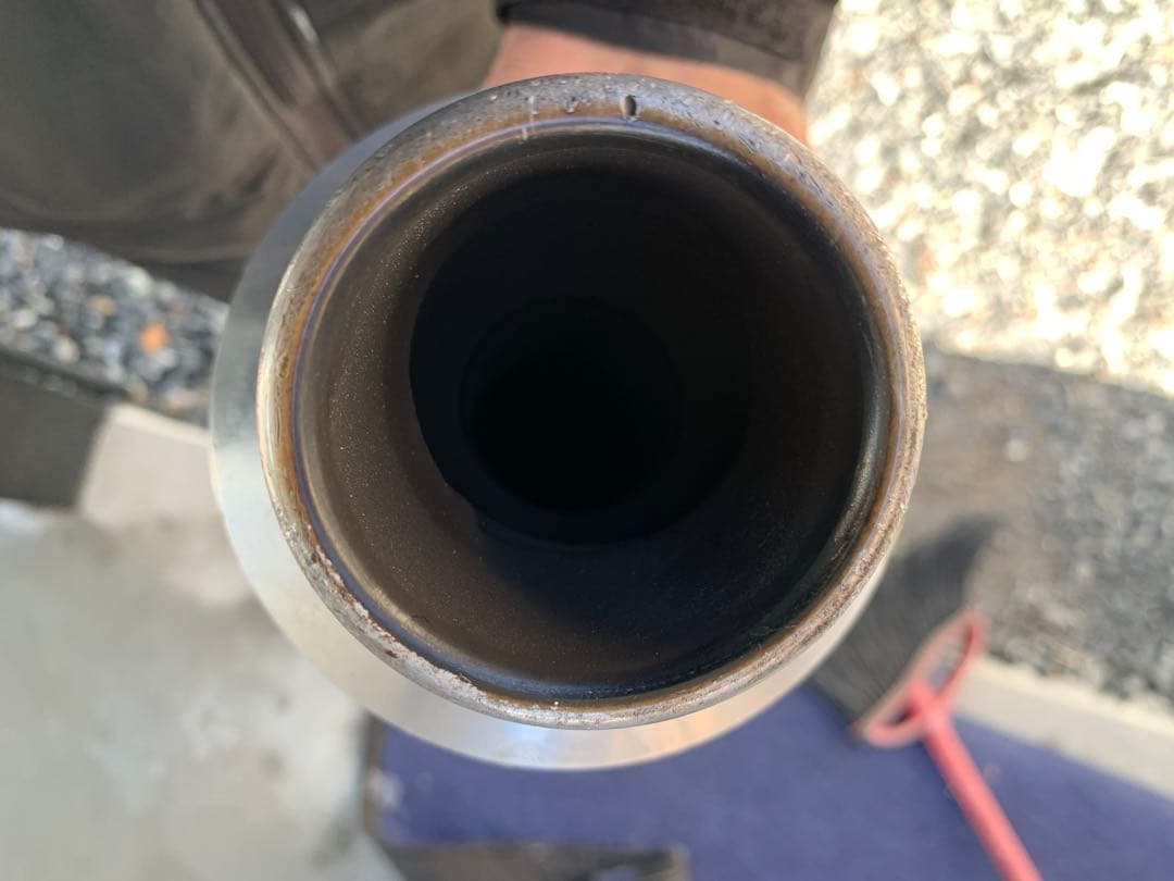 当時物 GPZ ヨシムラ サイクロン　フルエキゾースト　マフラー