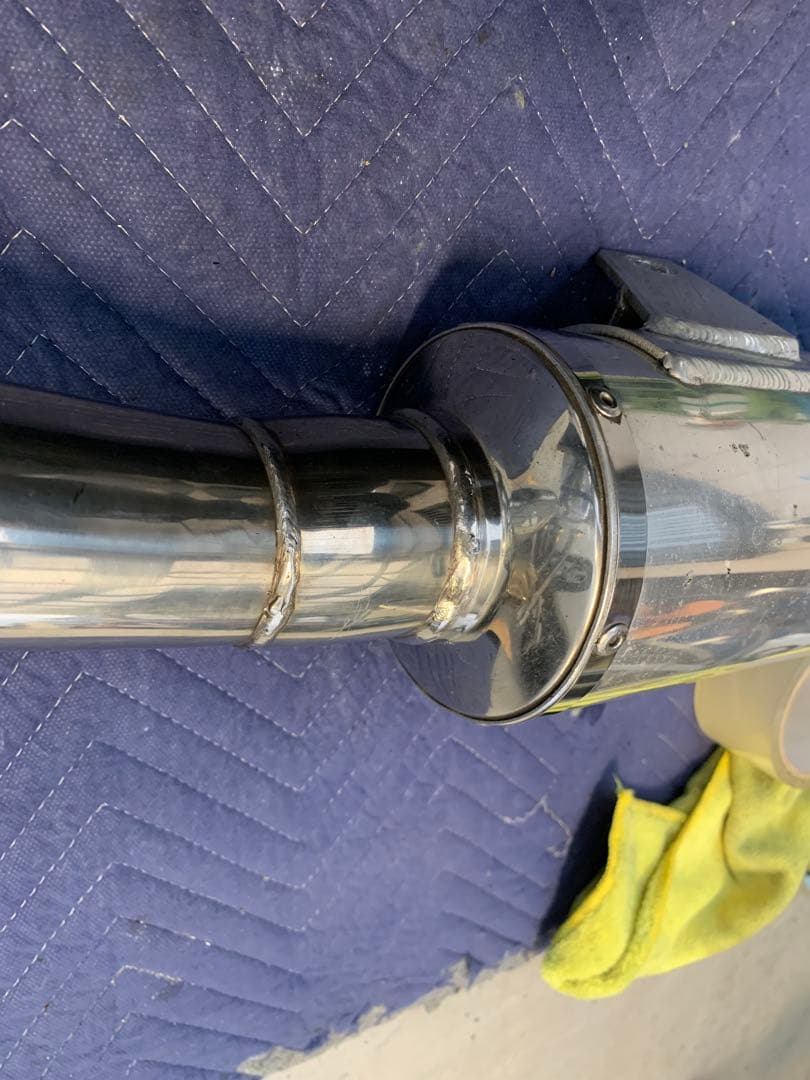 当時物 GPZ ヨシムラ サイクロン　フルエキゾースト　マフラー