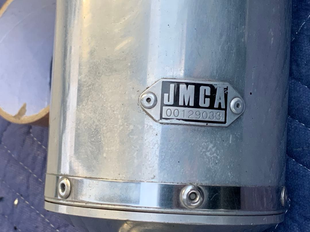 当時物 GPZ ヨシムラ サイクロン　フルエキゾースト　マフラー