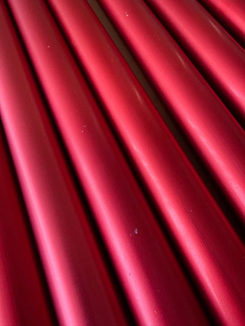 スノーピーク ウイングポール レッド 240 2本 ② USED