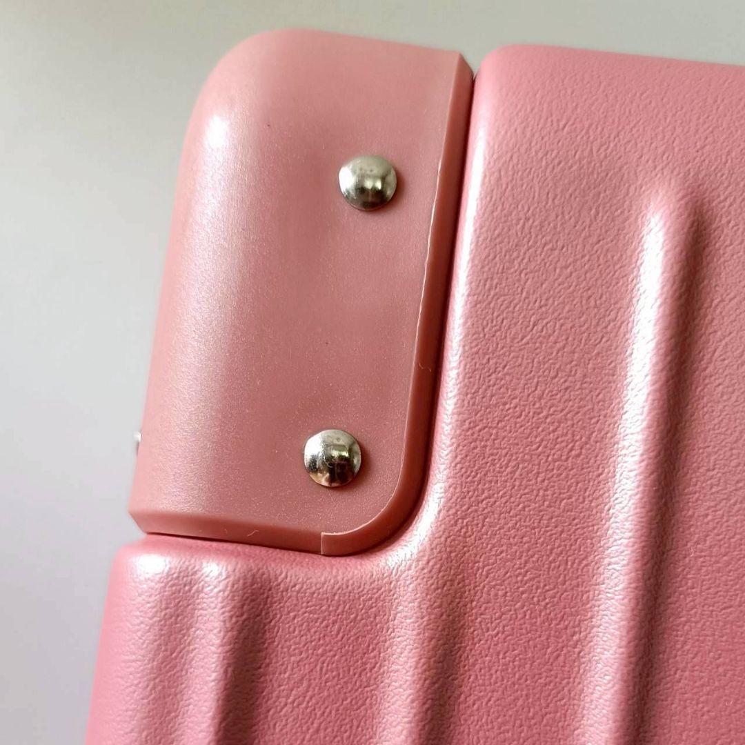 キャリーケース　M　機内持ち込み　ピンク　65L　USBポート　TSAロック