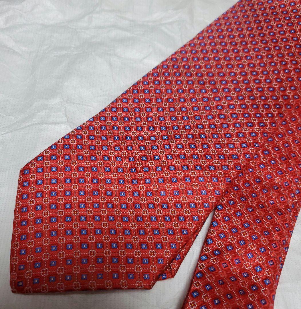 DORMEUIL レッドネクタイ