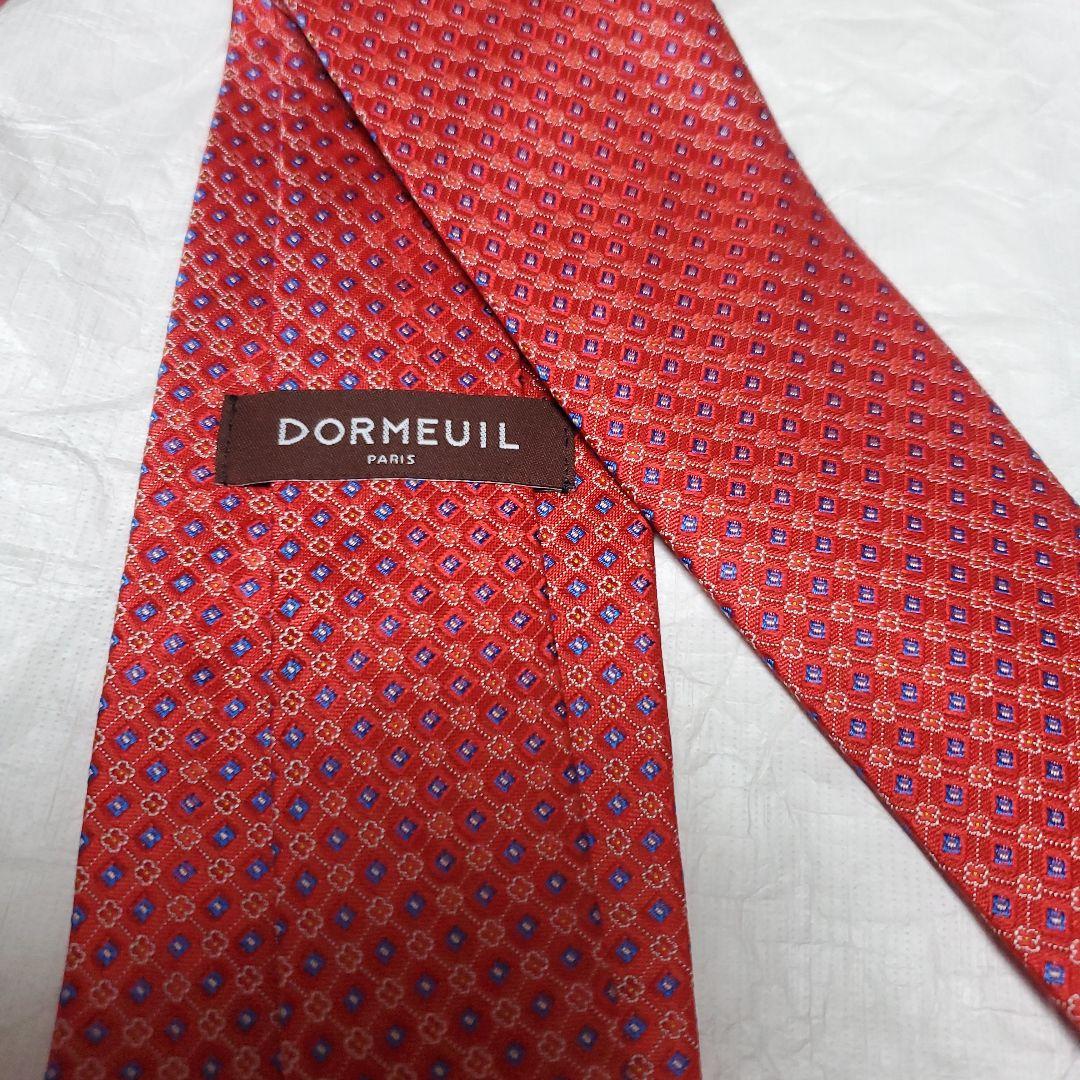 DORMEUIL レッドネクタイ