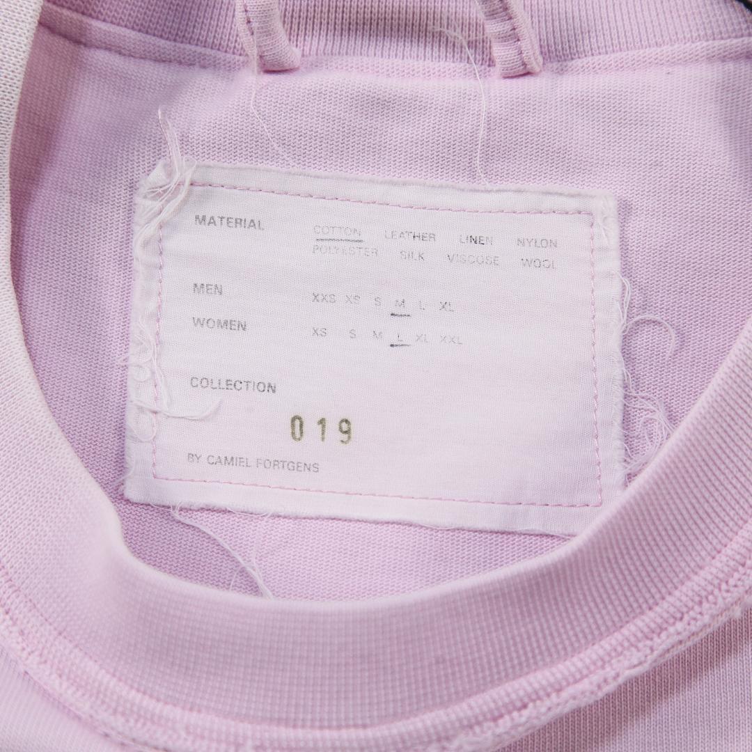 美品 CAMIEL FORTGENS 25SS Big Tee サンフェード M