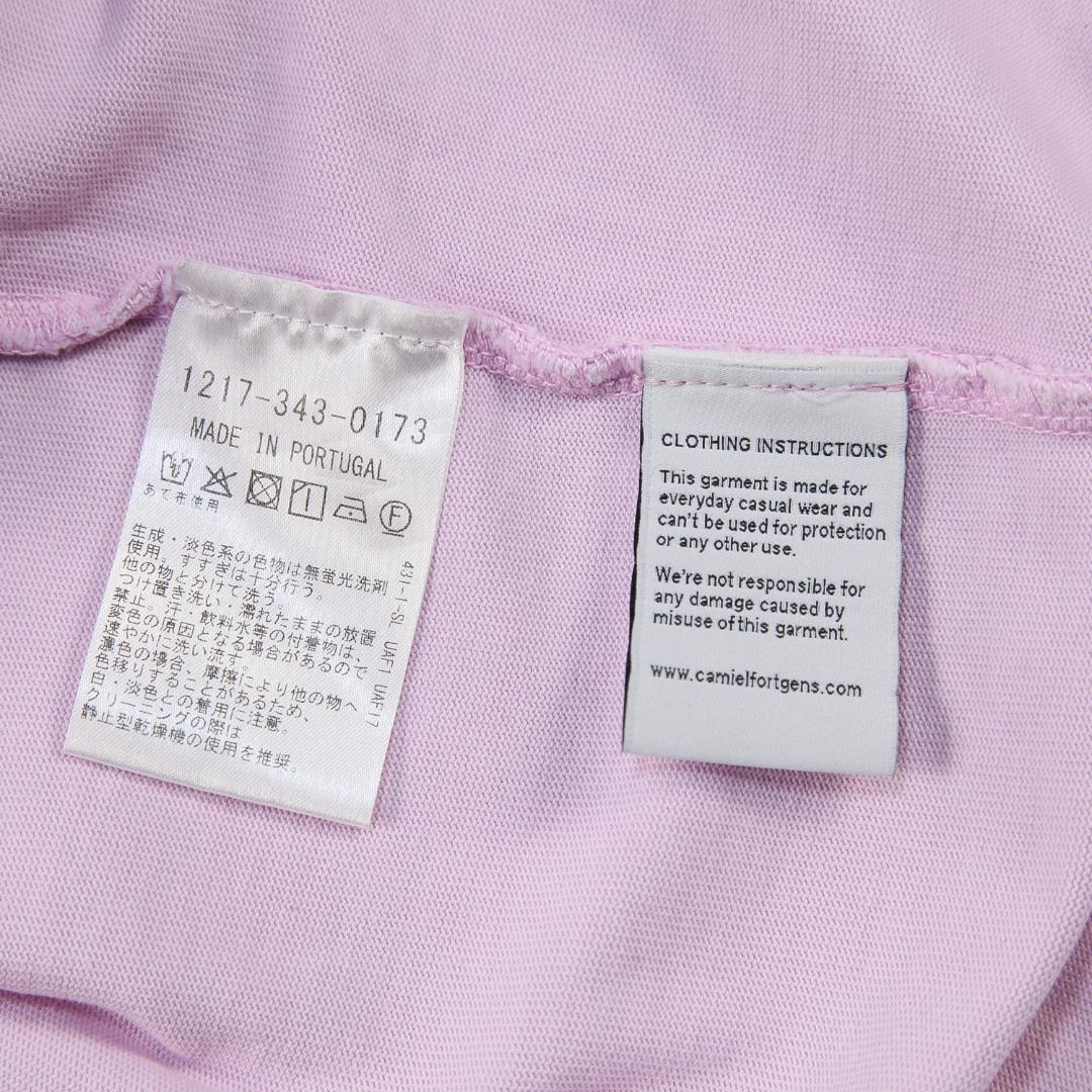 美品 CAMIEL FORTGENS 25SS Big Tee サンフェード M