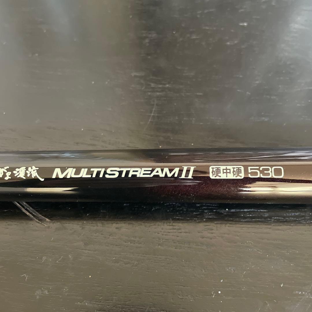 Gamakatsu がま渓流　MULTI STREAM Ⅱ 硬中硬　530 美品