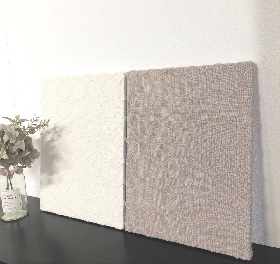 No.847.こってぃ様.専用☆ミナペルホネン☆ファブリックパネル　2枚set